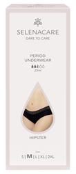 Selenacare | Menstrual undies HIPSTER Black Size M | 1 box