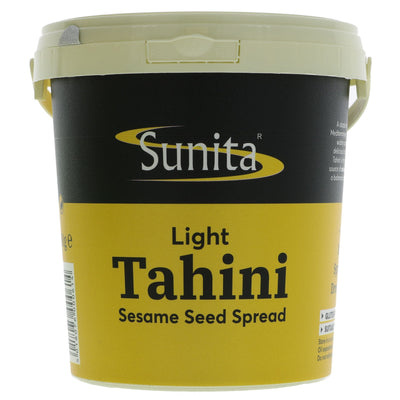 Sunita Light Tahini - Vegan, high in protein & calcium, nutty flavor for your favorite dishes.