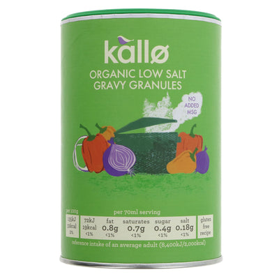 Organic, Vegan & Low Salt Gravy Granules - No Added Sugar