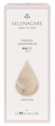 Selenacare | Menstrual undies HIPSTER Nude Size M | 1 box