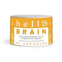 Hello Wellness | Hello Brain brain support 30 x 400mg | 30 capsule