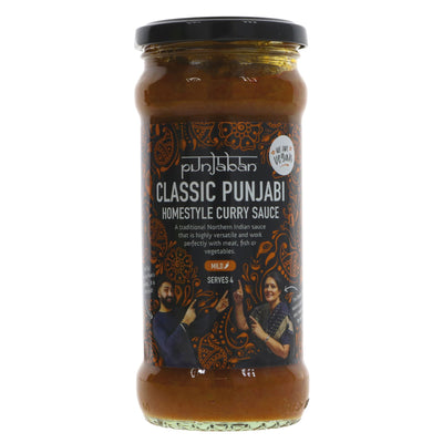 Punjaban Mild Curry Base - Authentic, Gluten-free & Vegan. Perfect for meat, veggies or adding to a cheese toastie. 350g.