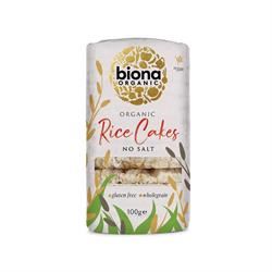 Biona | Rice Cakes no Salt Organic 100g | 100g