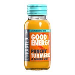 Unrooted | Punchy Turmeric Shot turmeric and ginger good energy shot 60ml | 60ml