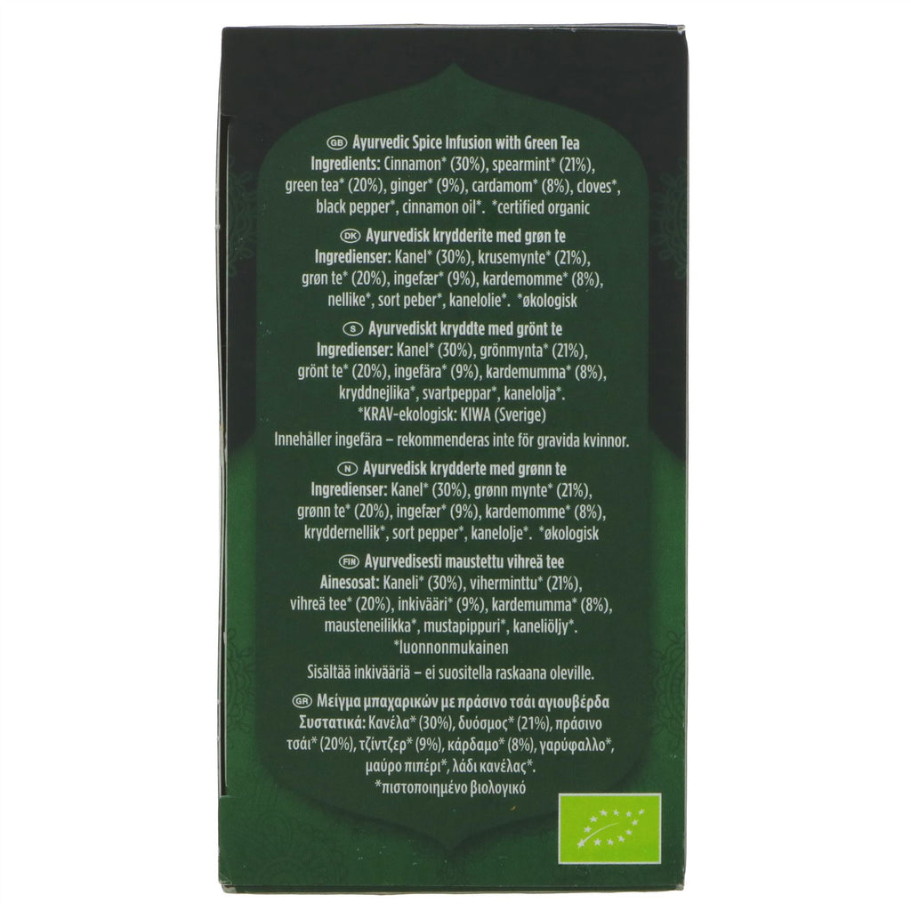 Yogi Tea | Green Chai - Green Tea, Cinnamon, Ginger | 17 bags