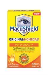 Macushield | MacuShield Original+ OMEGA 3 30 caps | 30 capsule