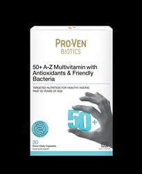 Proven | 50 + A-Z Multivitamin | 30 capsule