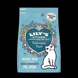 Lilys Kitchen |  Fabulous Fish Dry Food for Cats 800g | 800g