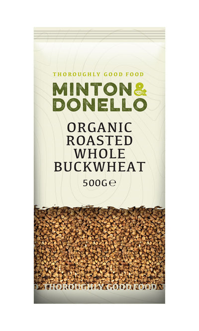 Minton & Donello | Organic Roasted Whole Buckwheat | 500g