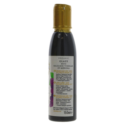 Organic, Vegan Balsamic Glaze - Perfect for adding tangy sweetness to salads, veggies, and recipes. No VAT charged.