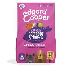 Edgard and Cooper | Plant-Based Dog Food with Fresh Beetroot and Pumpkin for Dogs 1kg | 1kg