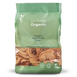 Just Natural Organic | Organic Apple Rings 250g | 250g