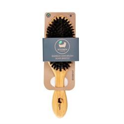 The Eco Bath | Bamboo Hair Brush Boar Bristle - 1 Unit | 76g