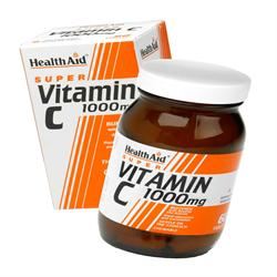 HealthAid | Vitamin C 1000mg Chewable (Orange Flavour) - 60 Tablets | 60 tablet