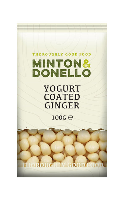 Minton & Donello | Yogurt Coated Ginger | 100g