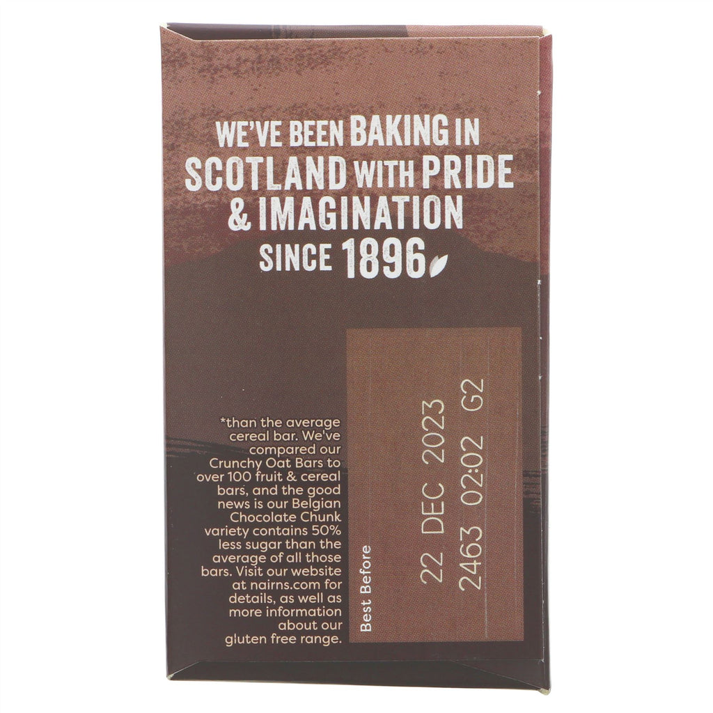 Nairn's | Belgian Chocolate Oat Bar | 160g