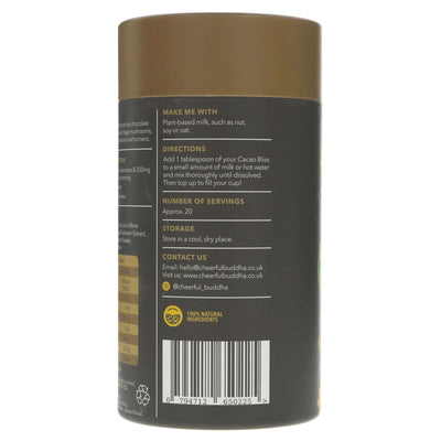 Cheerful Buddha | Cacao Bliss w/Mushroom Extract | 150g