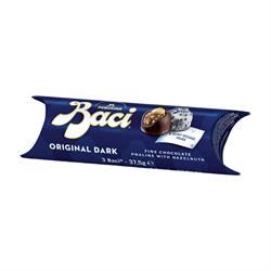 Baci | Baci - Original Dark Tube 3 Pieces Chocolate 25g | 25g