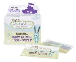 Jack N Jill | Natural Baby Gum & Tooth Wipes 25 sachets | 25 sachet