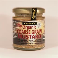 Carley's | Organic Coarse Grain Mustard 170g | 170g