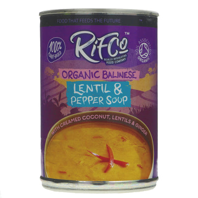 Organic Balinese Lentil & Pepper Soup | Vegan | 400g | Superfood Market | No VAT