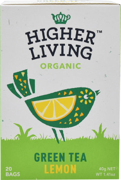 Higher Living | Green Tea Lemon | 20g