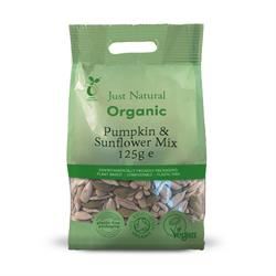 Just Natural Organic | Organic Pumpkin & Sunflower Mix 125g | 125g