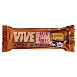 Vive | Peanut Butter Dark Chocolate Coated Protein Snack Bar 49g | 49g