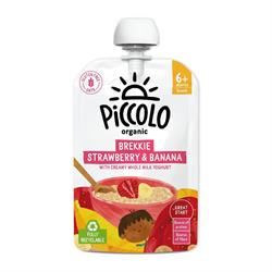 Piccolo | Piccolo Organic Brekkie Strawberry & Banana Stage 1 100g | 100g