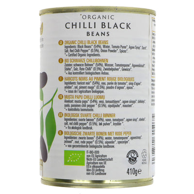 Biona | Chilli Black Beans - Organic | 400G