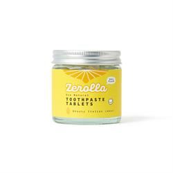 Zerolla | Eco Natural Whitening Toothpaste Tablets 100 tabs - Italian Lemon | 50g