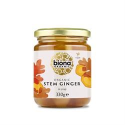 Biona | Organic Stem Ginger in Syrup 330g | 330g