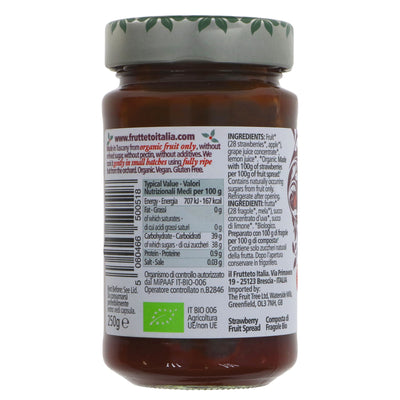 Fruit Tree | Strawberry Fruit Spread Org | 250G