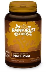 Rainforest Foods | Organic Maca Root 5:1 500mg 120 Capsules | 120 capsule