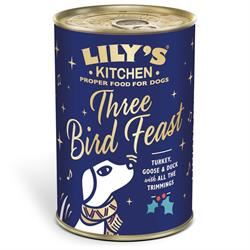 Lilys Kitchen | Dog Christmas Three Bird Feast 400g | 400g