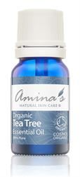 Amina's Natural Skincare | Pure Organic TeaTree Essential Oil 10ml | 10ml