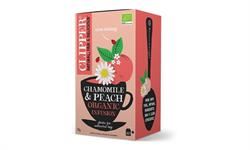 Clipper | Clipper Organic Chamomile & Peach Infusions 20 EST | 20 sachet