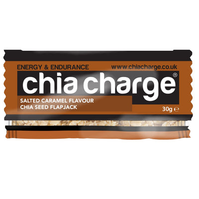 Chia Charge | Salted Caramel Chia Seed Flapjack | 30g