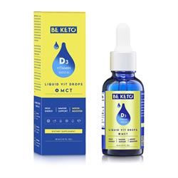 BeKeto | BeKeto - Vitamin D3 5000 IU in Drops + MCT Oil 30ml | 30ml