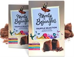 Monty Bojangles | Cocoa Dusted Truffles Selection Gift Carton 200g | 200g