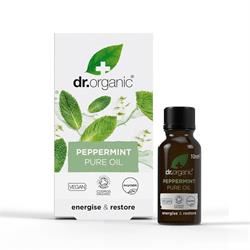 Dr Organic | Peppermint Pure Oil 10ml | 10ml