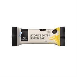 Foodin | Licorice Date Bar Lemon 35G | 35g