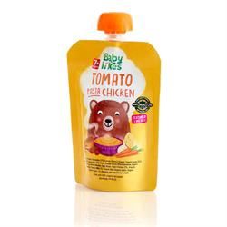 Baby Likes | Tomato Pasta Chicken - Halal Baby Food 7 months plus+ 130g | 130g