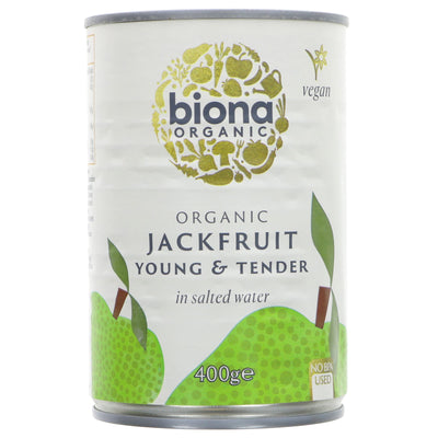 Organic Jackfruit in Water - Vegan & Packed with Protein - Perfect Meat Alternative for Tacos, Burgers & More!