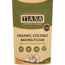 Tiana | TIANA Fairtrade Organic gluten free low-carb coconut flour | 500g