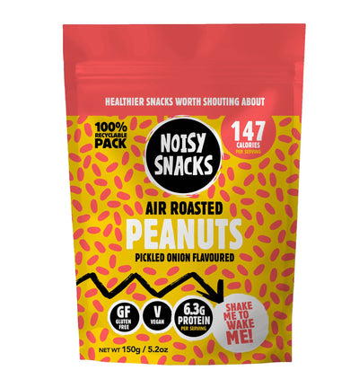 Noisy Snacks | Peanuts Pickled Onion | 150g