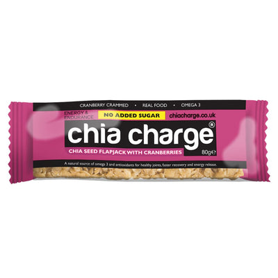 Chia Charge | Cranberries Chia Seed Flapjack | 80g