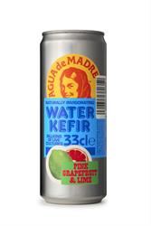 Agua De Madre | Agua De Madre Pink Grapefruit & Lime Water Kefir Can 330ml | 330ml