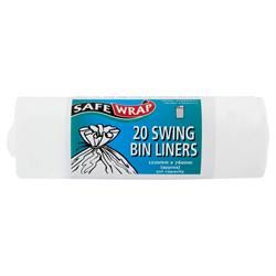 Safewrap | Swing Bin Liners - 20 bags | 20bag