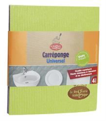 Food Alive | 4 Kitchen Cellulose Sponge Pads - Home Compostable | 4cloth